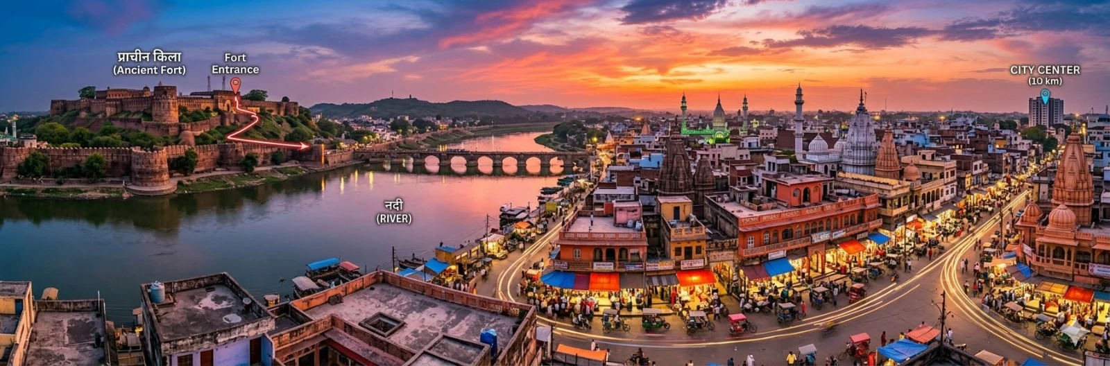 Taxi from Lucknow to Azamgarh