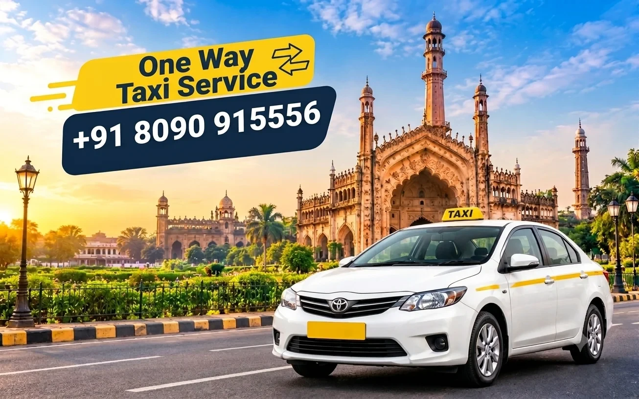 One Way Taxi Service Lucknow - Taxi Service Lucknow