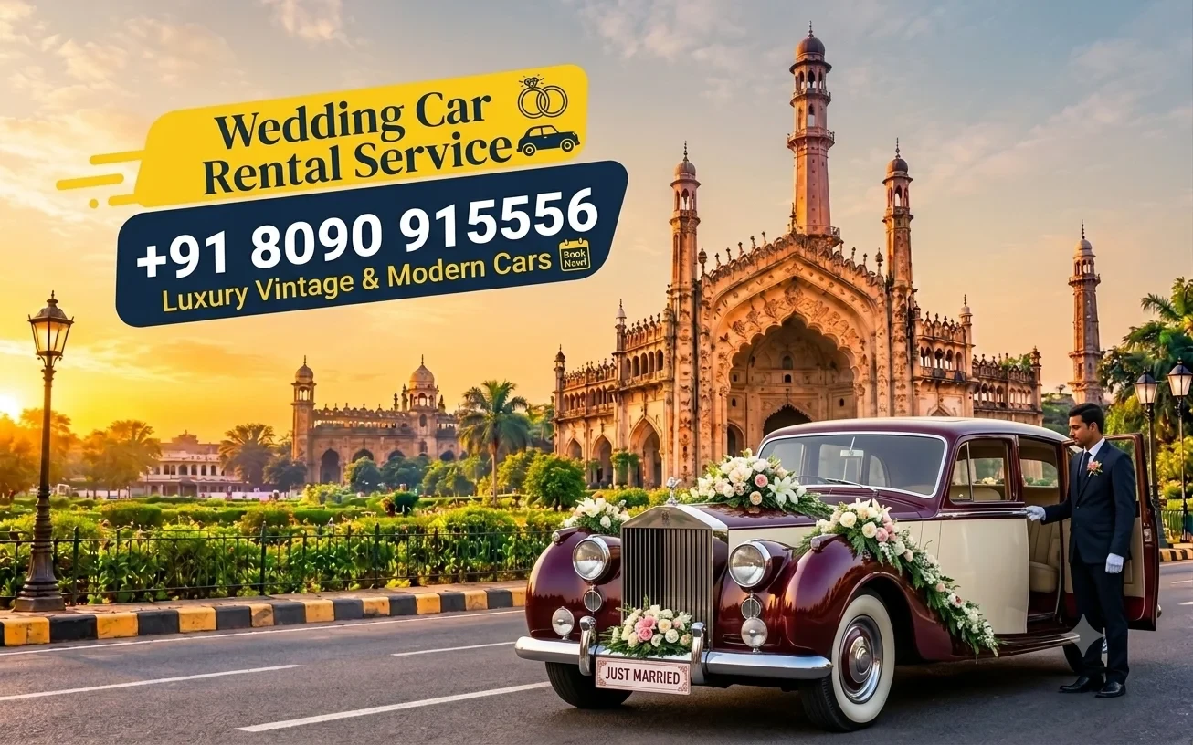 Wedding Car Rental service Lucknow - Taxi Service Lucknow